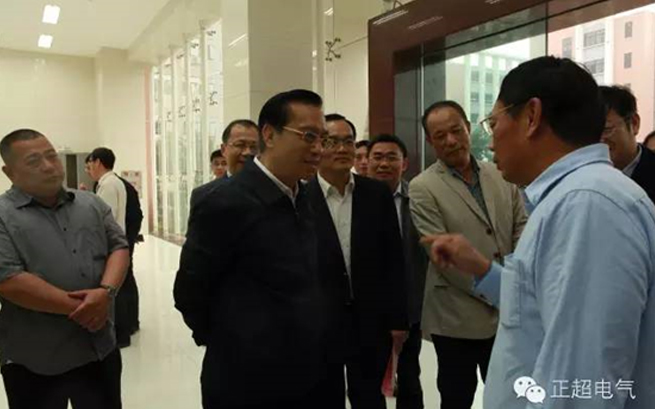 汕头市委书记陈良贤带队赴优发国际电气调研